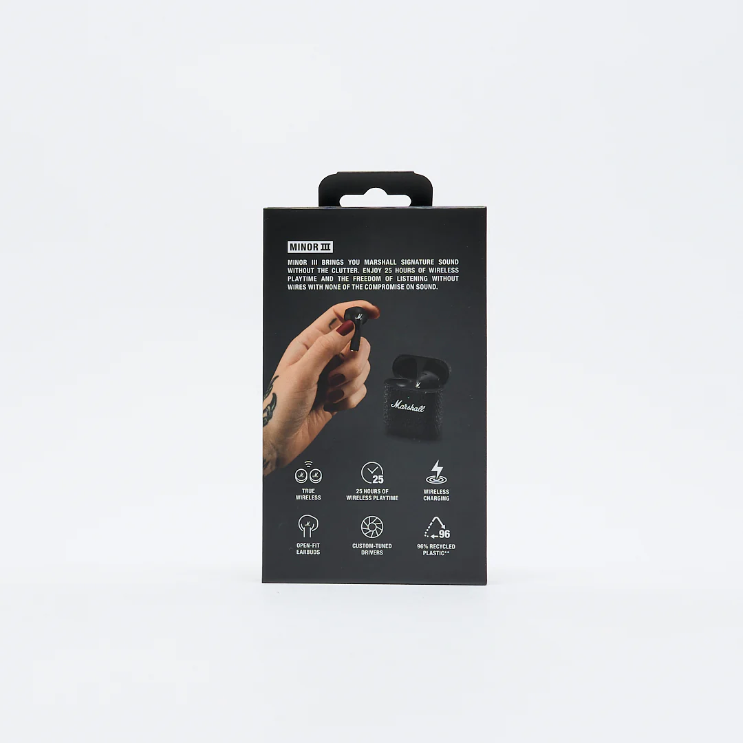 Marshall - Minor III Headphones (Black) – Image 5