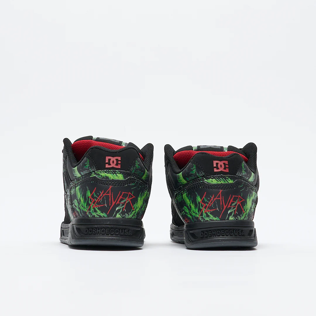 Slayer x DC Shoes - Stag (Black/Green) – Image 4