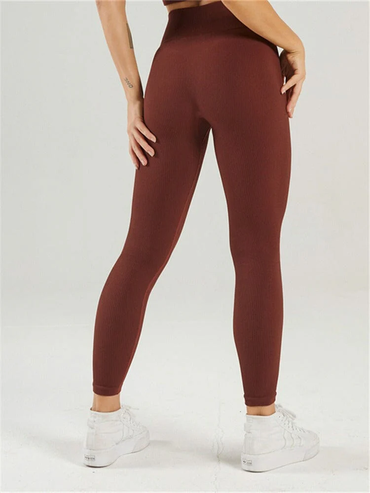 Legging Plissé Taille Haute Sport - Nexir – Image 7