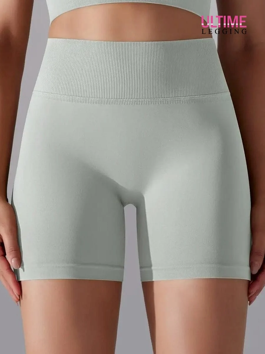 Short Sport Taille Haute Gainant - Ultime-Legging – Image 2