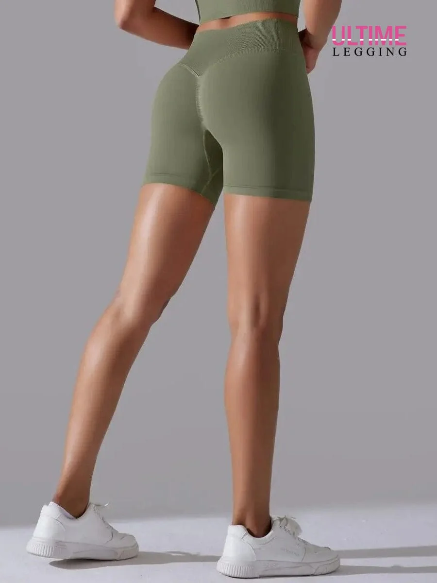 Short Sport Taille Haute Gainant - Ultime-Legging – Image 8